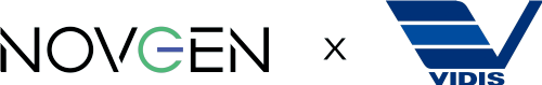 Logo Novgen x Vidis